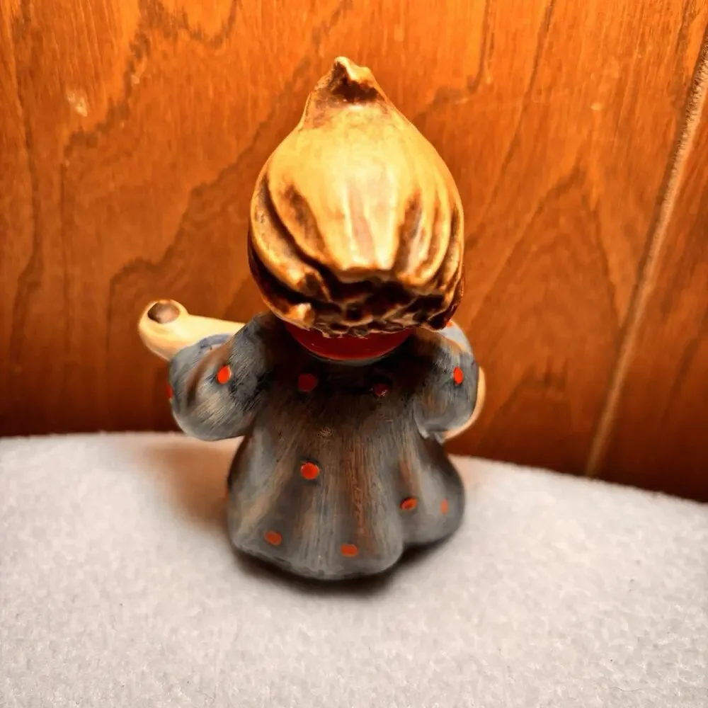 Vintage Goebel Hummel Style Boy Guitar Figurine Western Germany Chipped